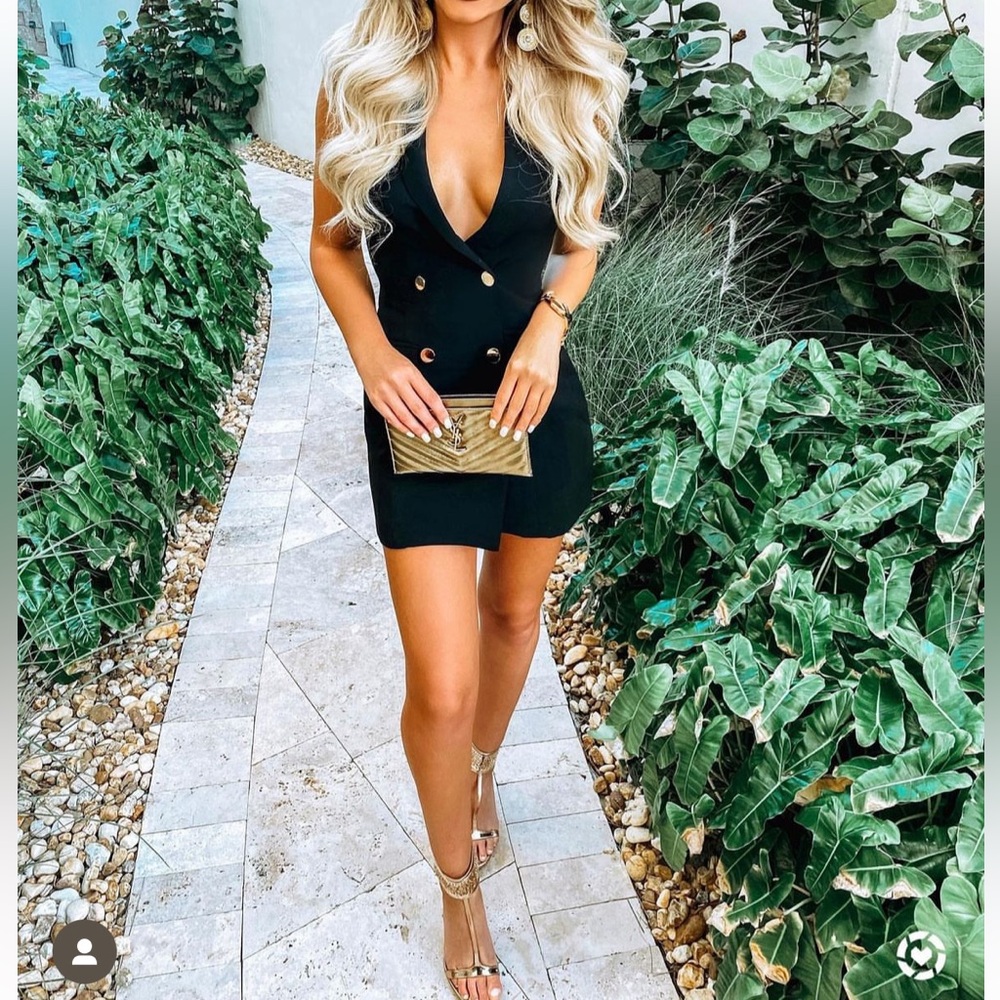 Superdown X Revolve Black Dress - image 1